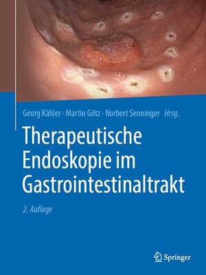 cover image of Therapeutische Endoskopie im Gastrointestinaltrakt